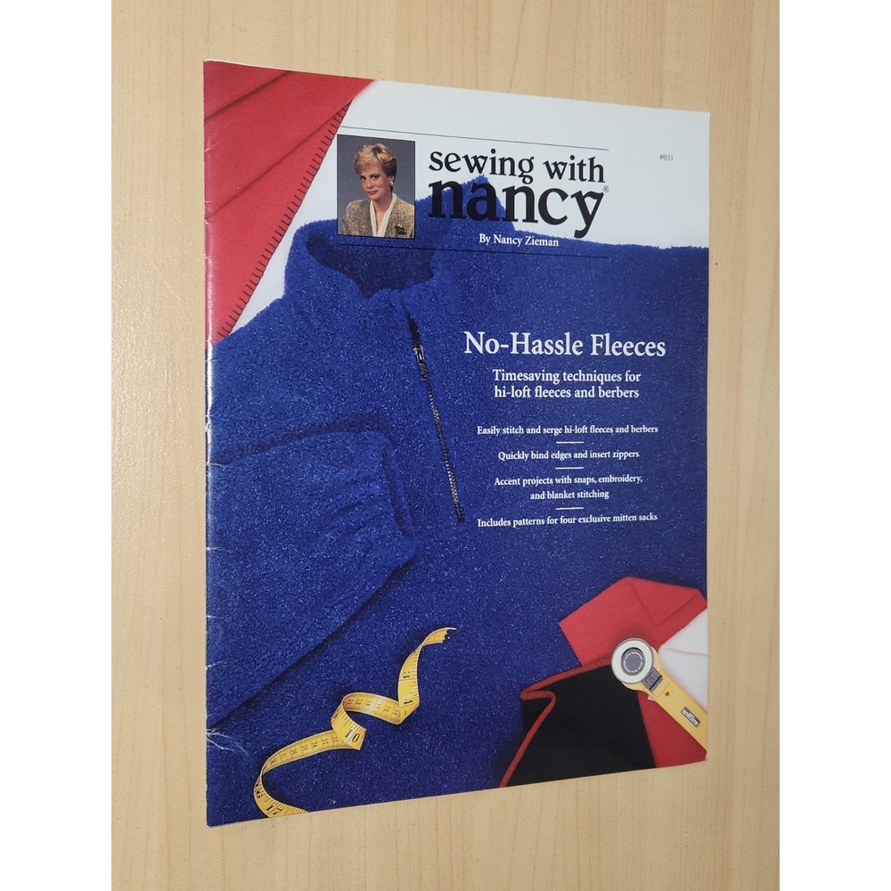 No Hassle Fleeces Sewing With Nancy Zieman Booklet #031